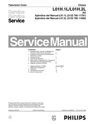 Philips L01H.1L Manual De Servicio