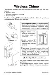 Desa 595-5551-09 Manual De Instrucciones