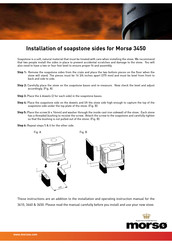 Morsø 3450 Manual De Instrucciones