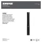 Shure VP82 Manual De Instrucciones