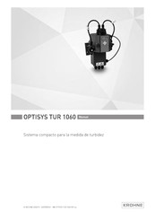 KROHNE OPTISYS TUR 1060 Manual De Instrucciones