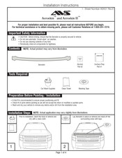 AVS Aeroskin Instrucciones De Instalación