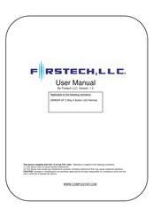 Firstech, LLC. 2W902R-SP Manual De Usuario