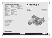BTI A-HKS 10,8 V Manual Original