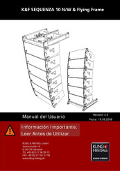 KLING & FREITAG SEQUENZA 10W Manual Del Usuario