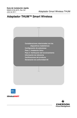 Emerson THUM Guía De Instalación Rápida