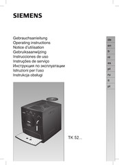 Siemens TK 52 Serie Instrucciones De Uso