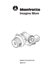 Manfrotto MVA511FF Manual