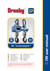 Crosby JW - Jumboweigher Manual De Instrucciones