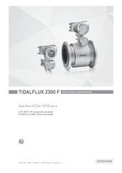 KROHNE TIDALFLUX 2300 F Instrucciones Suplementarias