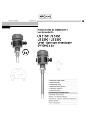 KROHNE LS 5250 Instrucciones De Instalación Y Funcionamiento