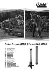 Oase ProMax Pressure 6000/8 Instrucciones De Uso