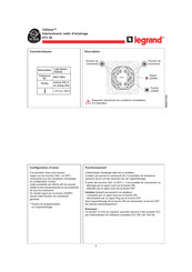 LEGRAND Céliane 672 38 Manual De Instrucciones