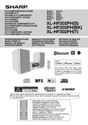 Sharp XL-HF202PHS Manual De Manejo