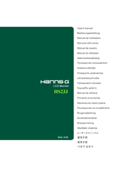 Hanns.G HS233 Manual Del Usuario