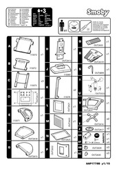 Smoby 311206 Manual De Instrucciones