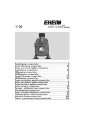 EHEIM compact+ marine 1103 Manual De Instrucciones