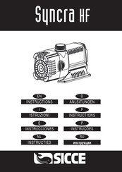 Sicce Syncra HF 10.0 Manual De Instrucciones