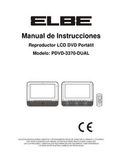 ELBE PDVD-3370-DUAL Manual De Instrucciones