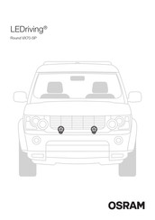 Osram LEDriving Round VX70-SP Manual De Instrucciones