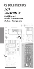 Grundig Sh 30 Manual Del Usuario