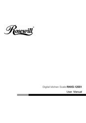 Rosewill RKKS-12001 Manual Del Usuario