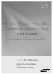 Samsung W-H551 Manual Del Usuario