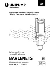 UNIPUMP BAVLENETS M Manual Del Usuario