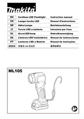 Makita ML105 Manual De Instrucciones