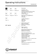 Indesit DFP 5841M Manual De Instrucciones