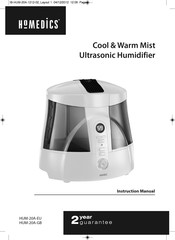 HoMedics HUM-20A-GB Manual De Instrucciones