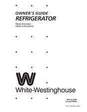 White-Westinghouse 218954301 Manual De Instrucciones