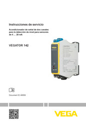 Vega VEGATOR 142 Manual Del Usuario