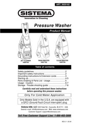 SISTEMA CLEAN MASTER 1600TSS Manual De La Máquina