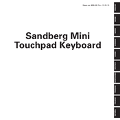 Sandberg Mini Touchpad Manual Del Usuario