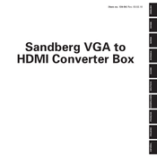 Sandberg 134-04 Manual Del Usuario