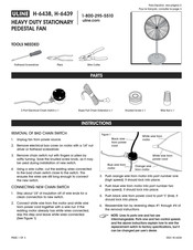 Uline H-6439 Instrucciones