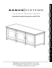 Sanus Systems WFV66 Manual De Instrucciones