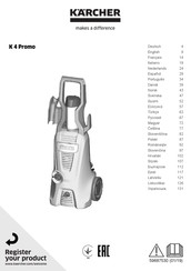 Kärcher K 4 Promo Manual De Instrucciones