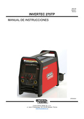 Lincoln Electric INVERTEC 275TP Manual De Instrucciones