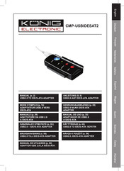 König Electronic CMP-USBIDESAT2 Manual De Uso