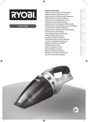 Ryobi CHV182 Traducción De Las Instrucciones Originales