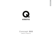 Acoustics Concept 500 Manual Del Proprietário