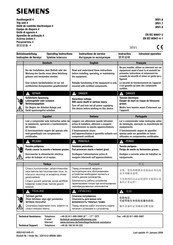 Siemens 3RV1.8 Instructivo