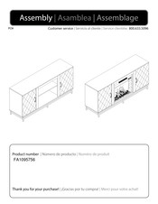 THD FA1095756 Instrucciones De Montaje