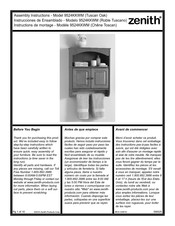 Zenith 9524KKWM Instrucciones De Ensamblado