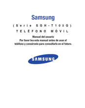 Samsung SGH-T105G Manual Del Usuario