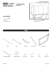 Uline H-4203 Instrucciones De Montaje