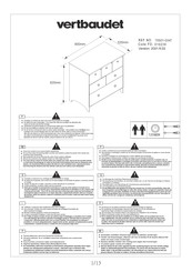 VERTBAUDET 70501-0347 Manual De Instrucciones