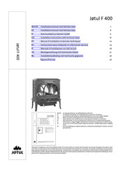 Jotul F 400 Instrucciones De Instalación
